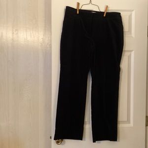Talbots.14Petite black pants